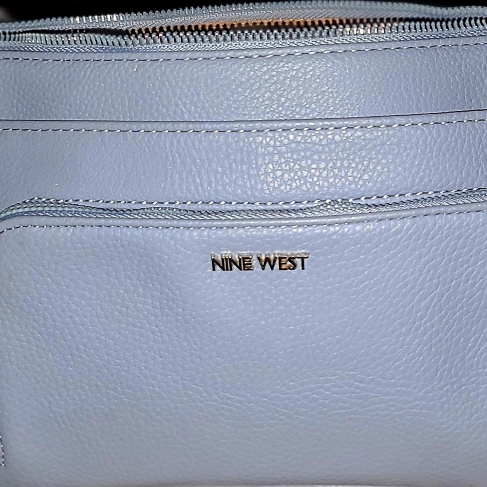 NWOT NINE WEST LEATHER CROSSBODY/SHOULDER STRAP PURSE